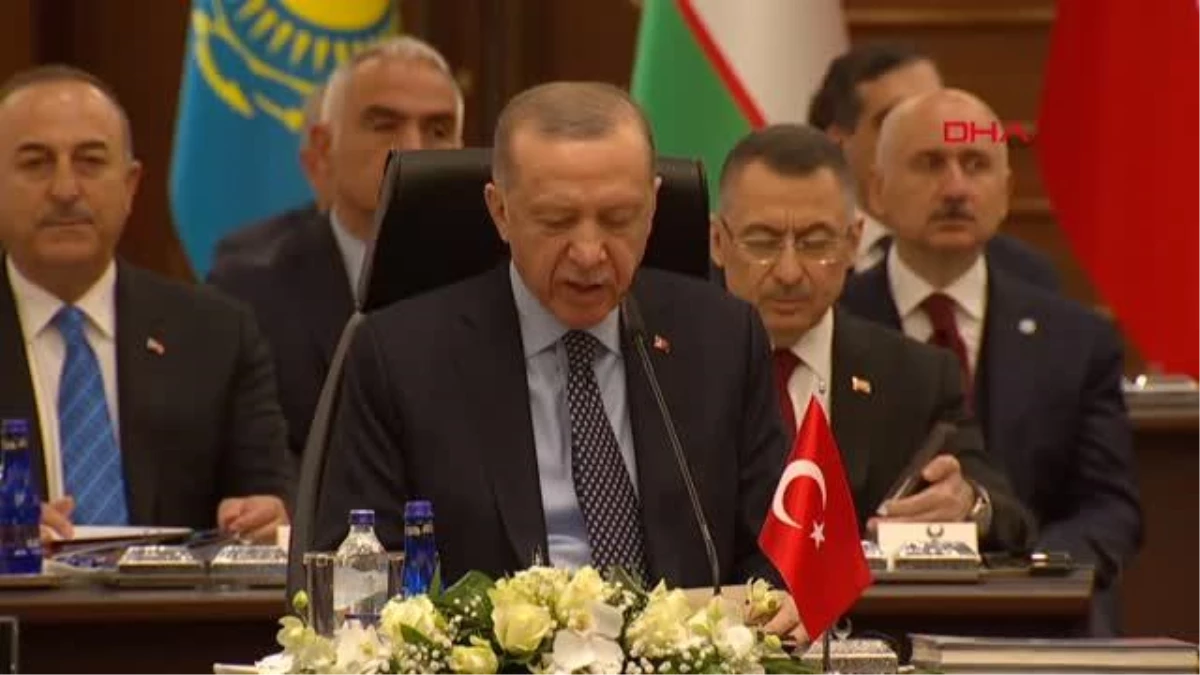 Cumhurbaşkanı Erdoğan: Türk devletleri Avrupa\'nın enerji güvenliğinde anahtar konuma geldi