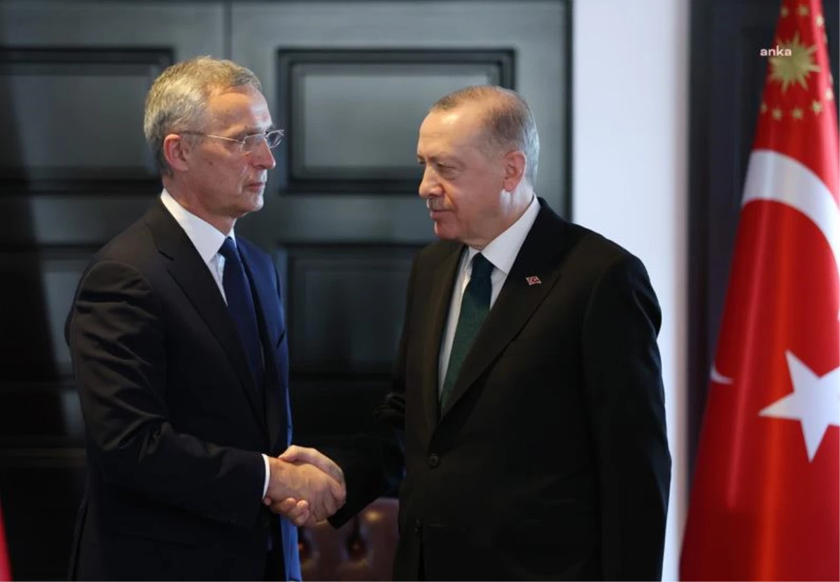 Erdoğan, NATO Genel Sekreteri Stoltenberg ile Görüştü