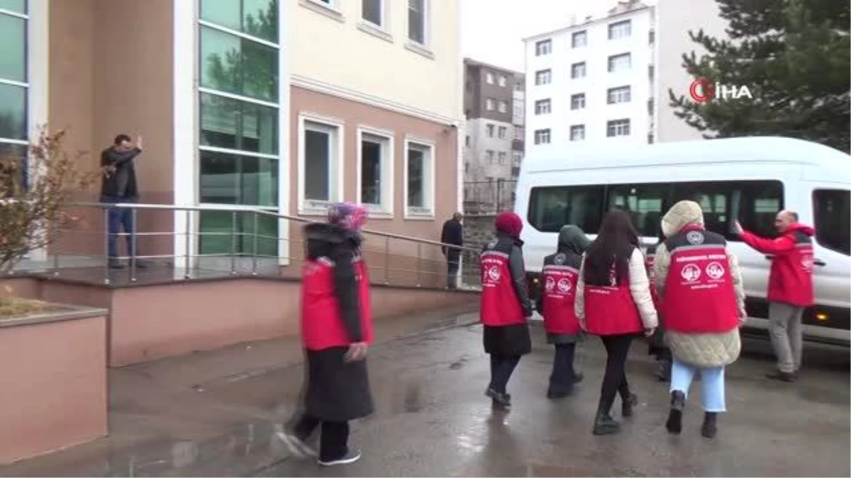 Erzurum psikososyal destek ekipleri Adıyaman için yola çıktı
