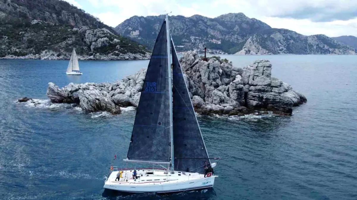 Marmaris\'te ilk kez düzenlenen Trio Cup yarışlarının 1. ayağı tamamlandı