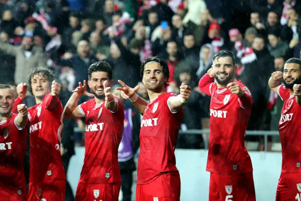 Samsunspor istatistiklerde de lig lideri