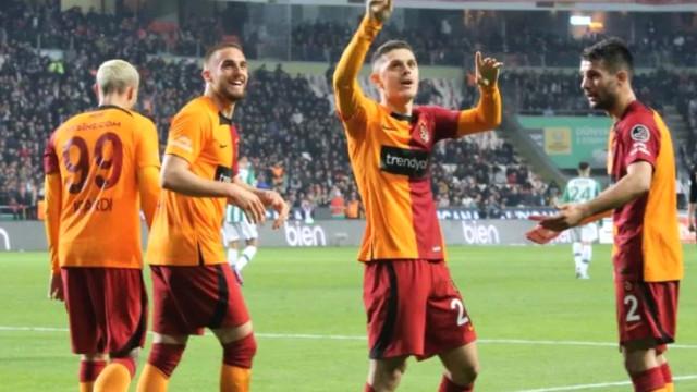 Son Dakika: Liderin 14 maçlık galibiyet serisi son buldu! Konyaspor, Galatasaray'ı 2-1'lik skorla mağlup etti