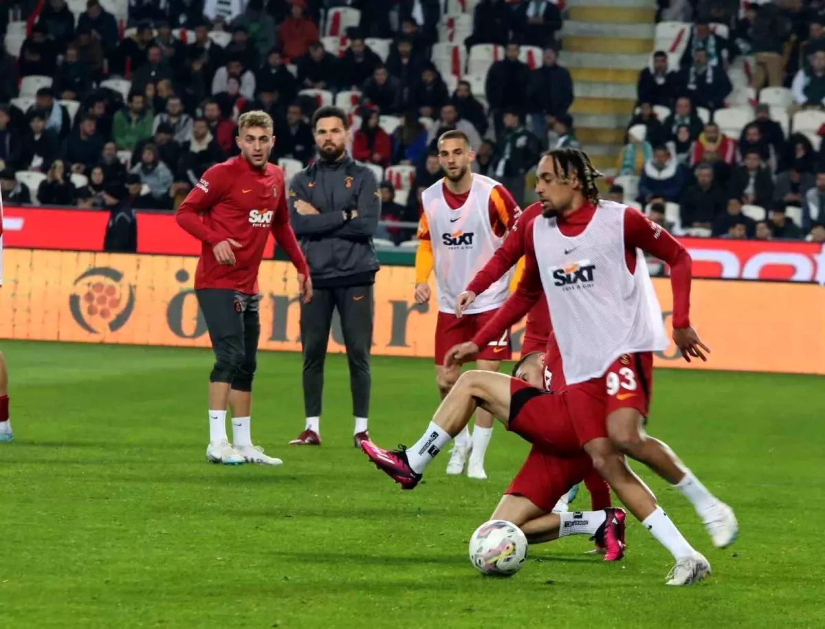Spor Toto Süper Lig: Konyaspor: 0 Galatasaray: 0 (Maç devam ediyor)