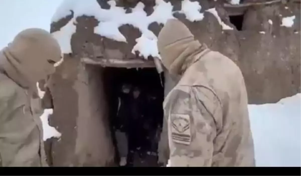 VAN\'DA, METRUK EVDE 86 KAÇAK GÖÇMEN YAKALANDI