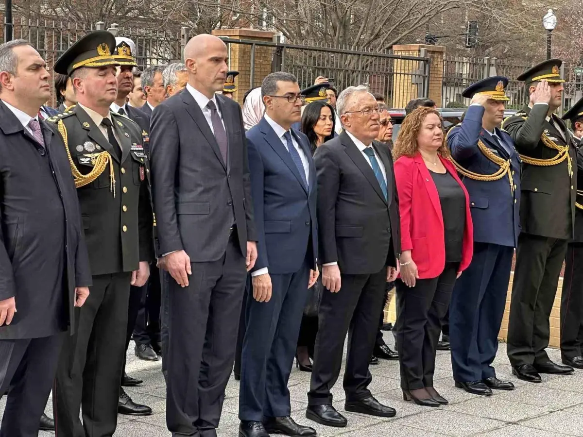 Washington\'da "18 Mart Şehitlerini Anma Günü ve Çanakkale Zaferi" töreni