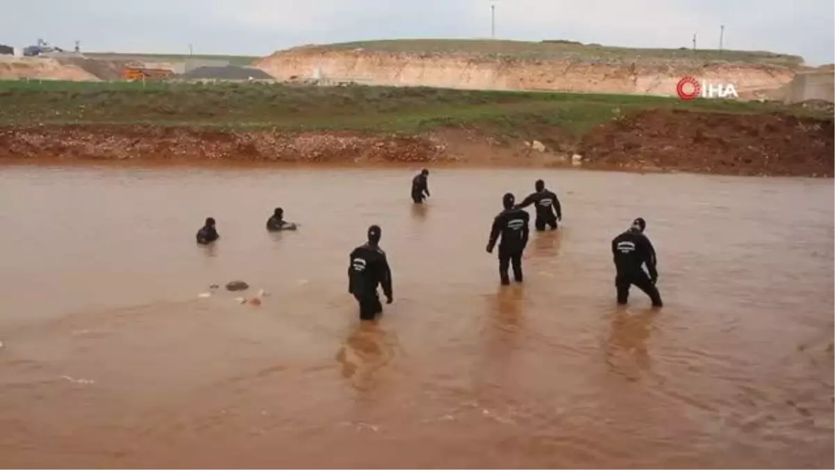 Akıntıya kapılan küçük kızı arama çalışmaları devam ediyor