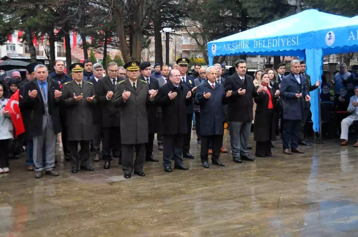 Akşehir\'de Şehitleri Anma Günü etkinlikleri