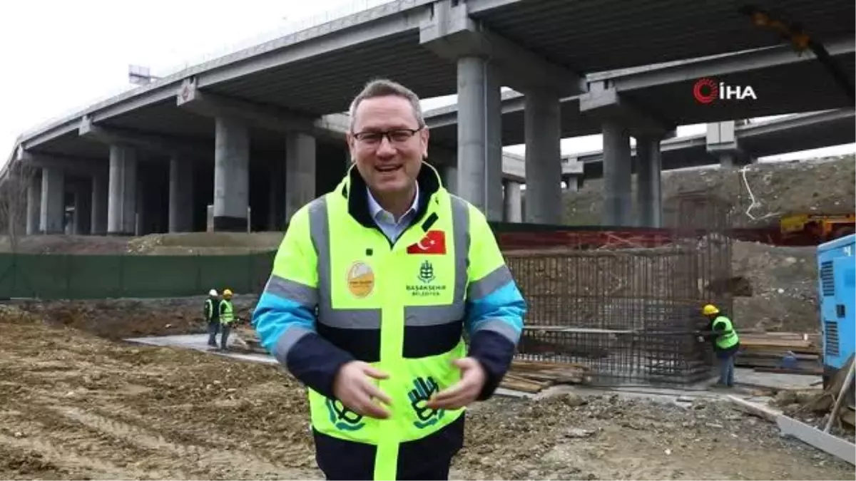 Çam ve Sakura Bağlantı Viyadüğü\'nde çalışmalar sürüyor