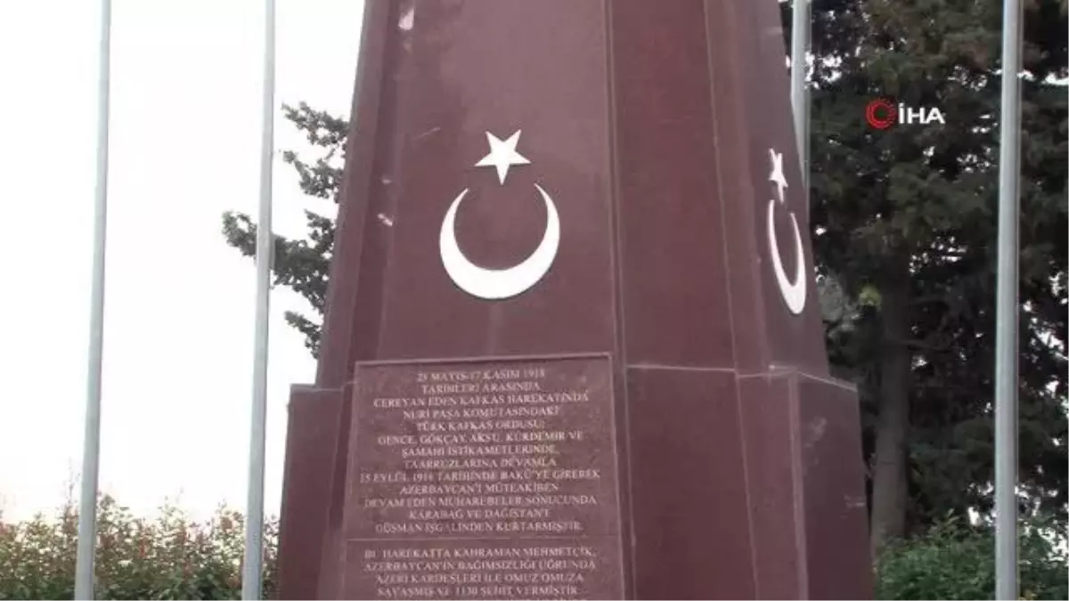 Çanakkale şehitleri zaferin 108. yılında Bakü\'de törenle anıldı