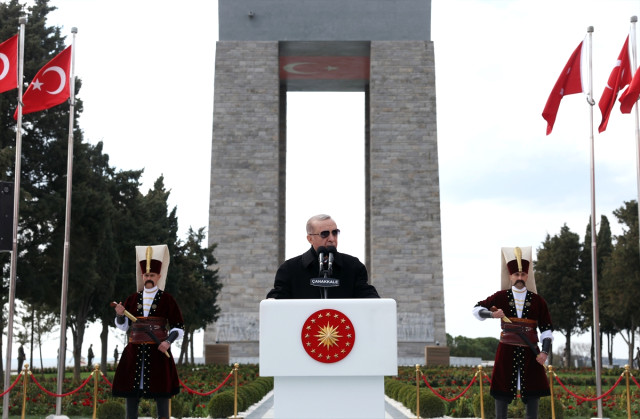 Cumhurbaşkanı Erdoğan Çanakkale'den tüm dünyaya mesaj verdi: Türkiye küllerinden yeniden doğacak kapasiteye sahiptir