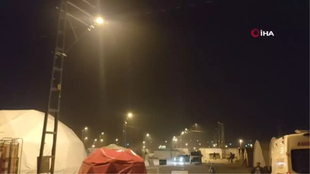 Depremin büyük yıkıma yol açtığı Hatay\'da sağanak etkili oldu