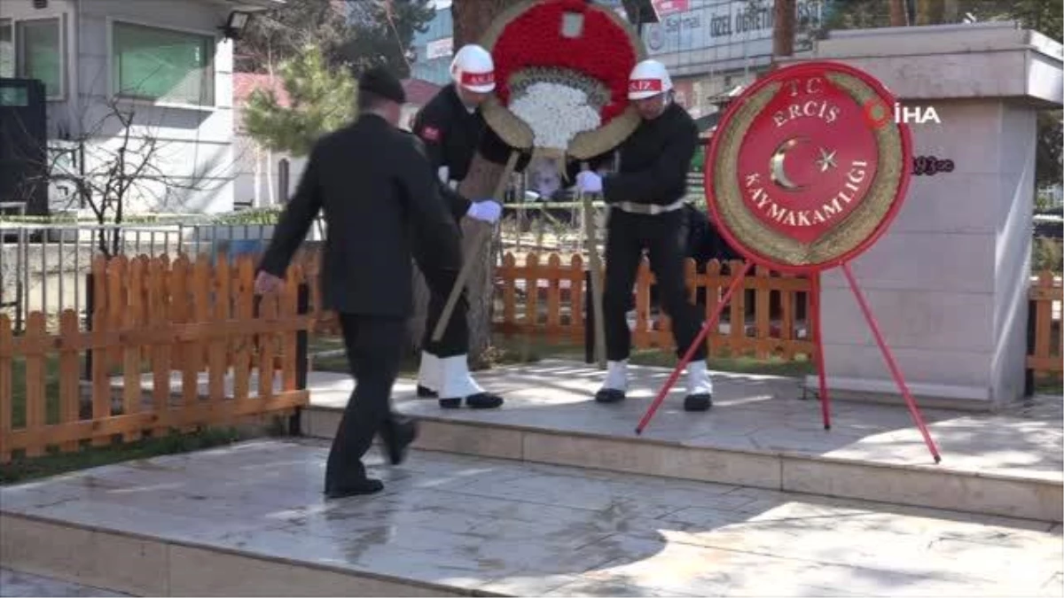 Erciş\'te 18 Mart Çanakkale Zaferi ve Şehitleri Anma Günü programı düzenlendi