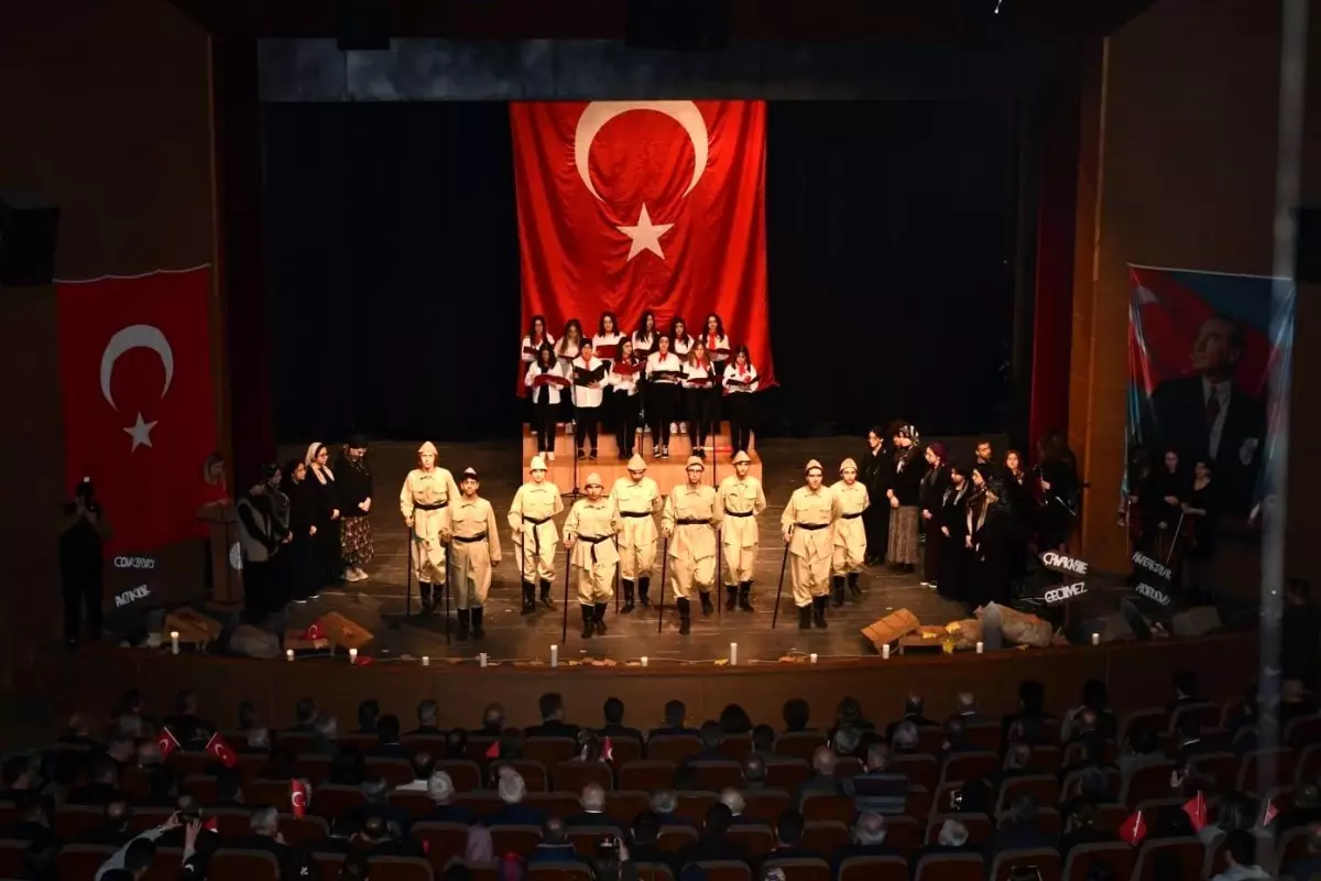 Öğrencilerin sergilediği oratoryo büyük alkış aldı