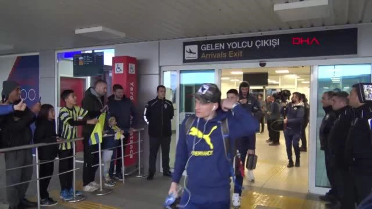 SPOR Fenerbahçe kafilesi Antalya\'da