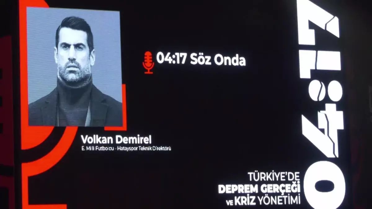 Volkan Demirel: "Bundan Sonraki Süreçte Doğru Hareket Ederek Hatay ve 10 İlimizi Ayağa Kaldırmak Zorundayız"