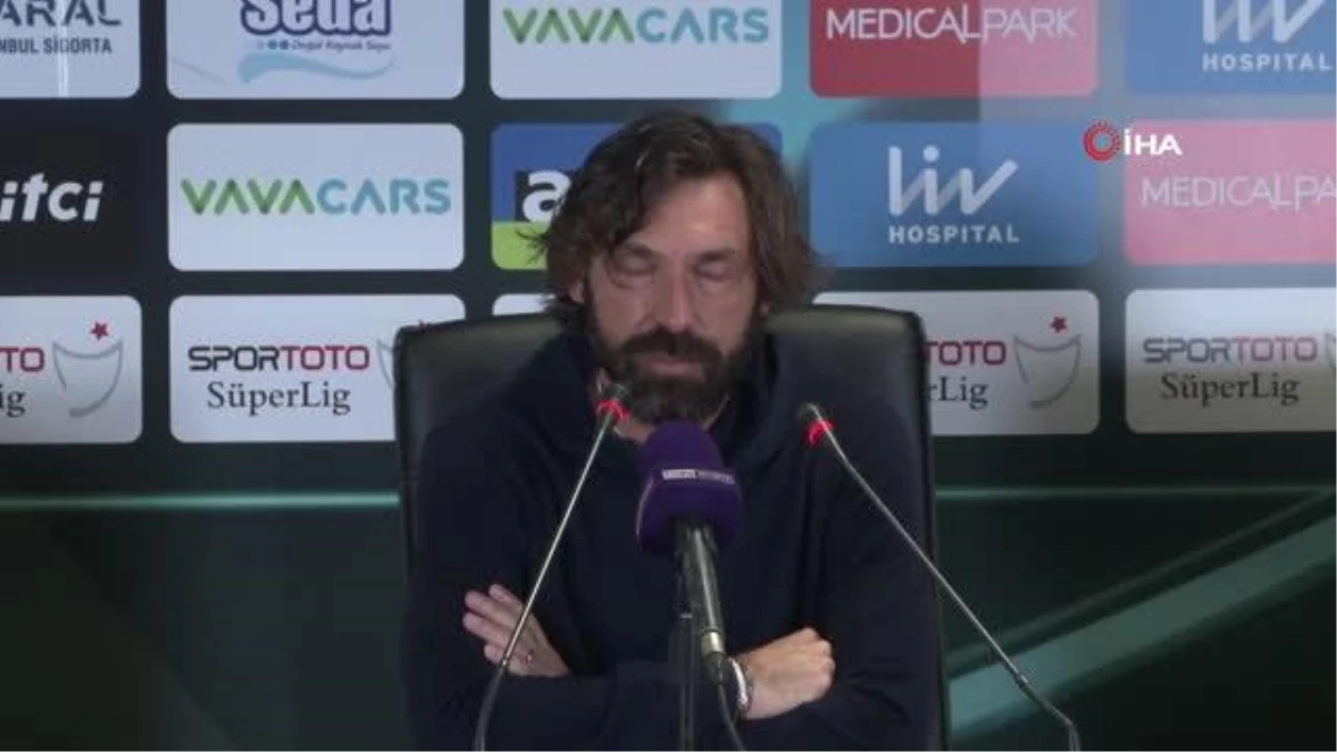 Andrea Pirlo: "Galip gelebileceğimiz maçtan 1 puan ile ayrıldık"