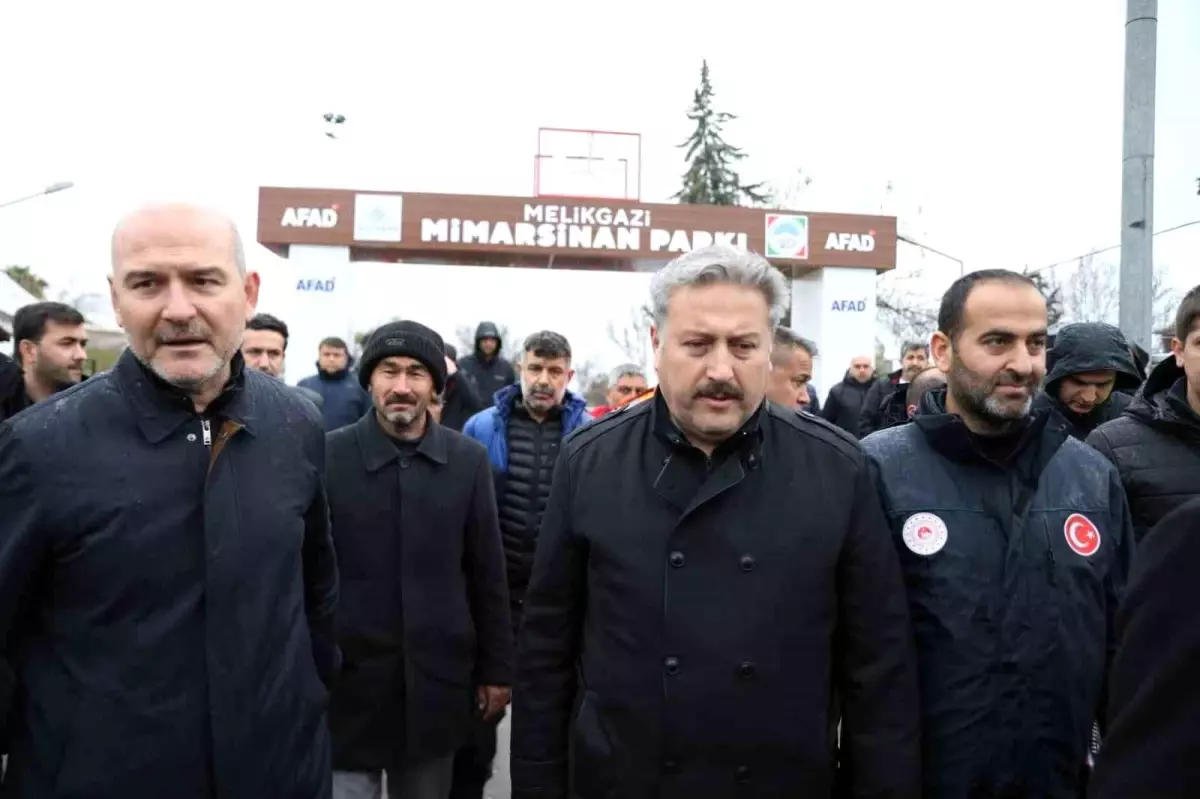 Başkan Palancıoğlu, Bakan Soylu ile Çarşıda İnceleme Yaptı