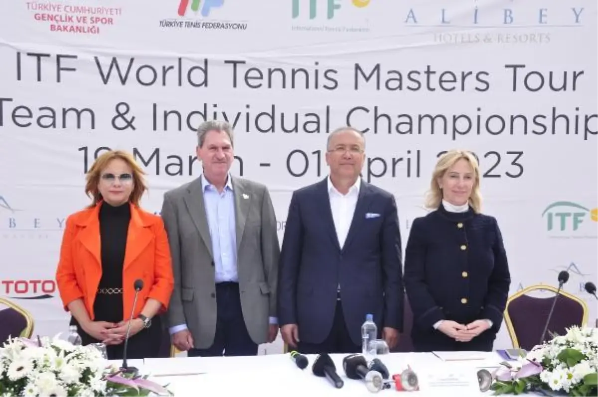 ITF World Tennis Masters Tour Dünya Şampiyonası basın toplantısı düzenlendi