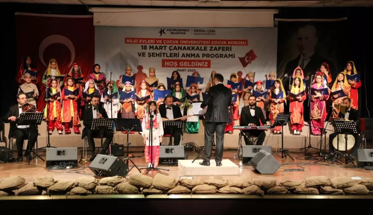 Küçükçekmece\'de Çanakkale şehitleri anıldı