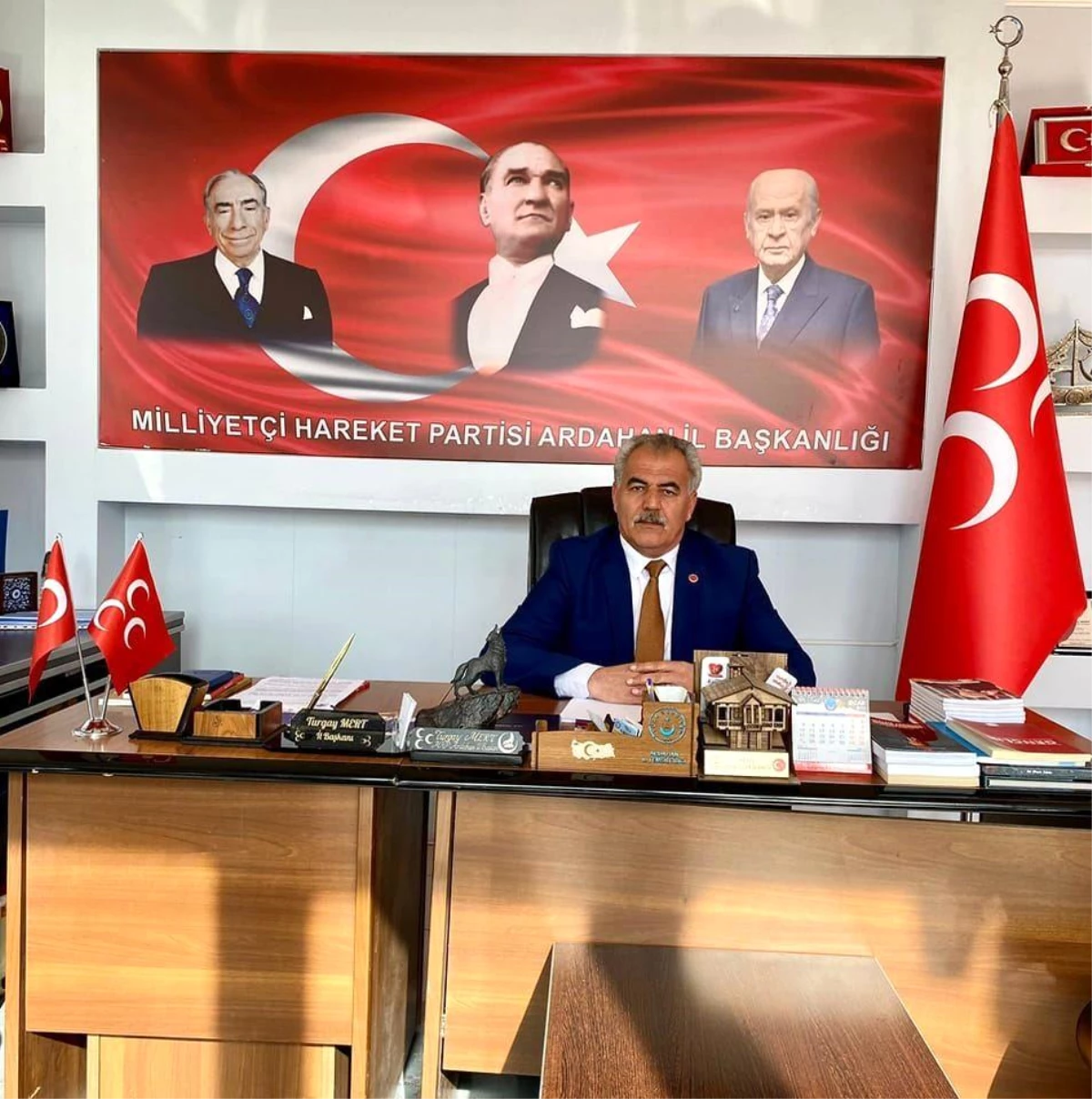 MHP Ardahan İl Başkanı Mert: "Hizmet için yola çıktık"