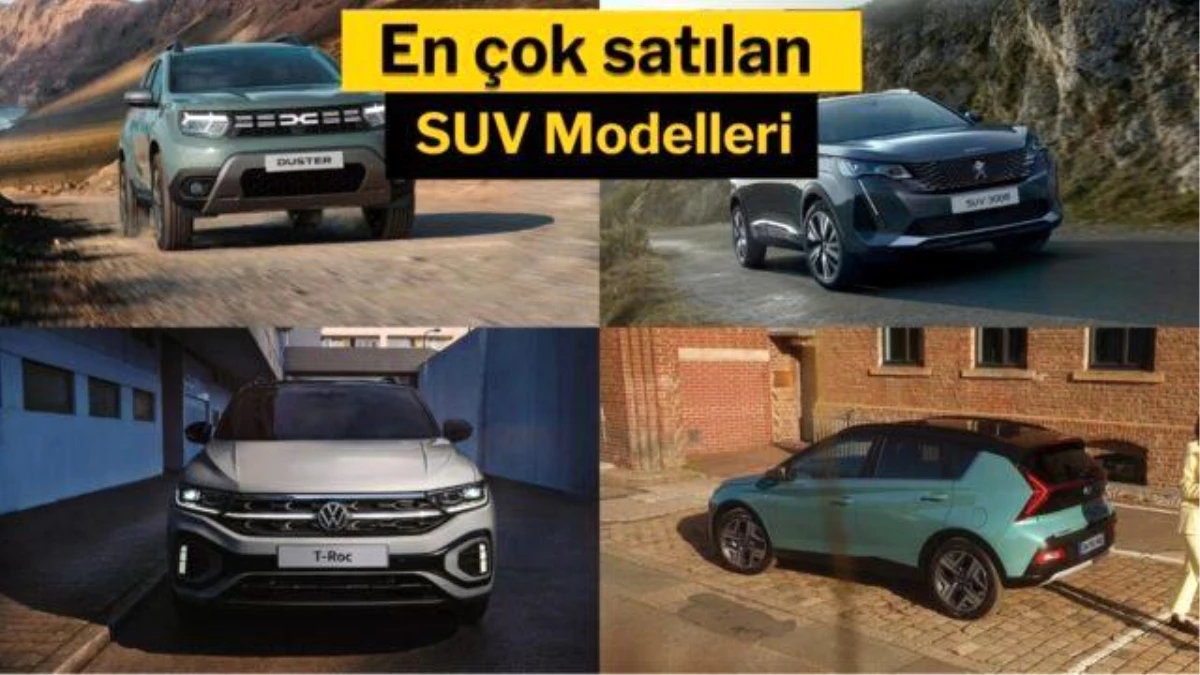 Türkiye\'de en çok satılan SUV modelleri 2023!