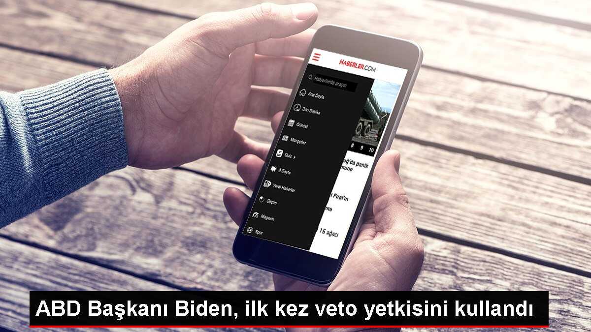 ABD Başkanı Biden, ilk kez veto yetkisini kullandı
