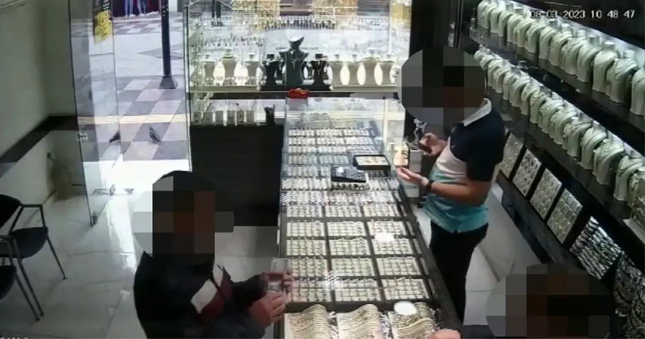 Düşük ayar altını 22 ayar diye satan şüpheli gözaltına alındı