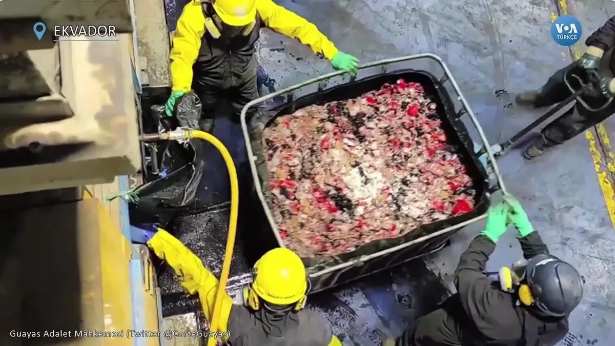 Ekvador\'da Kokain Beton Yapımında Kullanılıyor