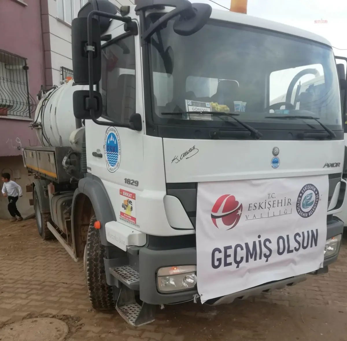 Eskişehir Büyükşehir Eski Ekipleri, Sel Afetinin Yaşandığı Şanlıurfa\'da