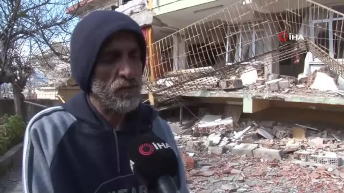 Kanser hastası ağabeyinin evine ziyarete giden genç, depreme yakalanıp hayatını kaybetti