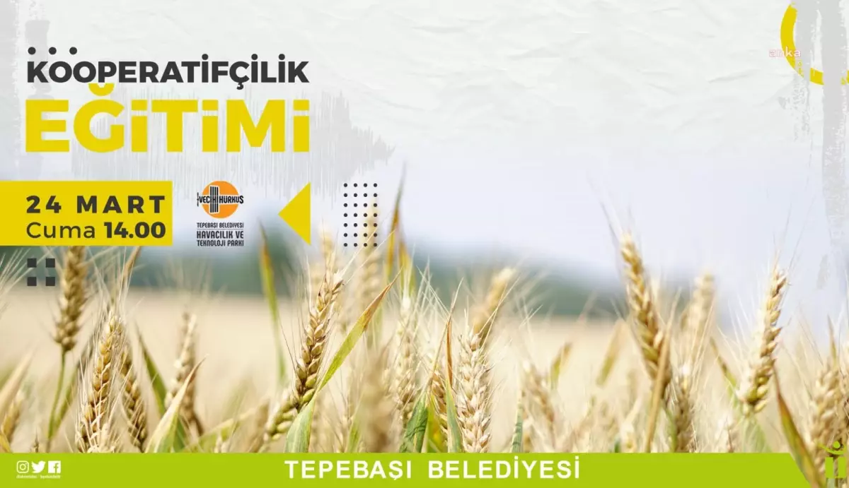 Tepebaşı Belediyesi\'nden Kooperatifçilik Eğitimi