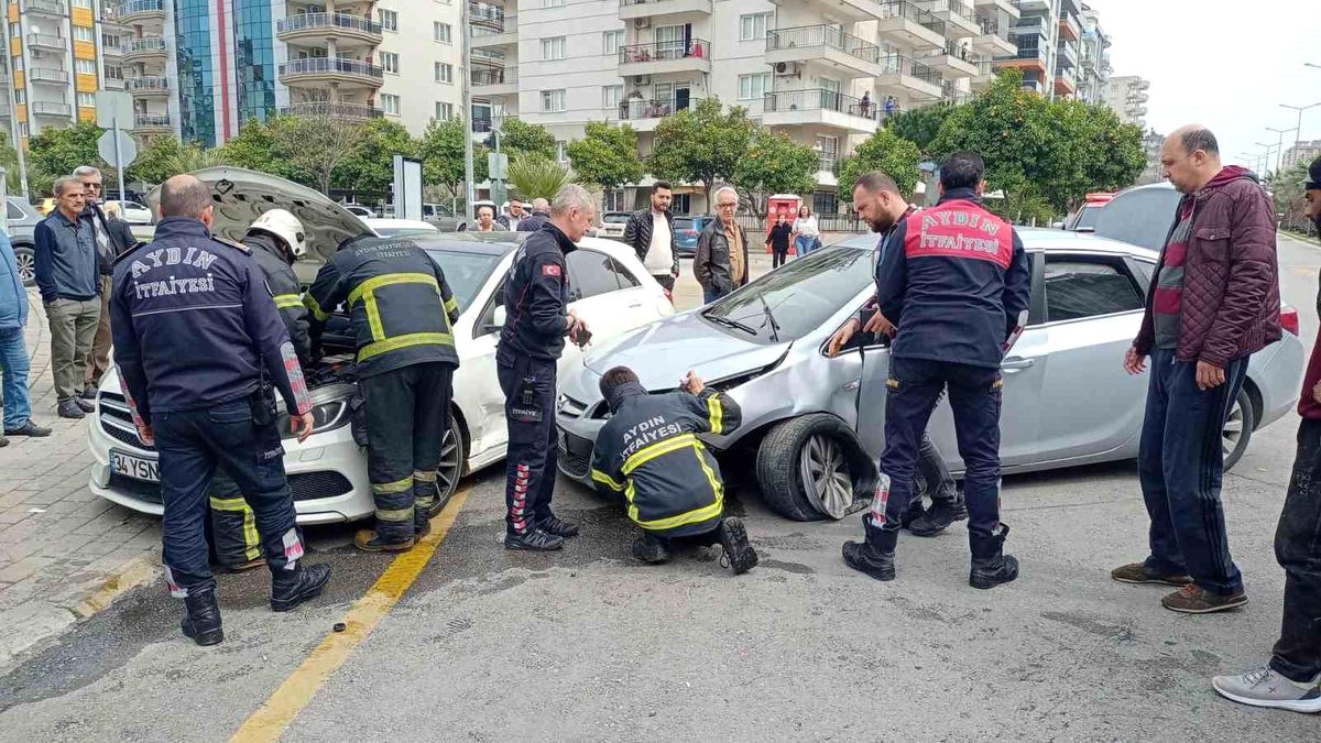 Aydın\'da trafik kazası: 1 yaralı