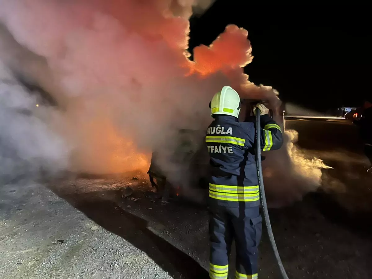 Muğla\'daki Araç Yangınlarında Artış