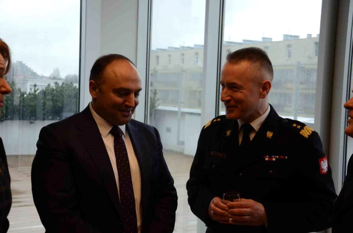 Polonyalı arama-kurtarma ekibi Türkiye\'nin Varşova Büyükelçiliği\'nde ağırlandı