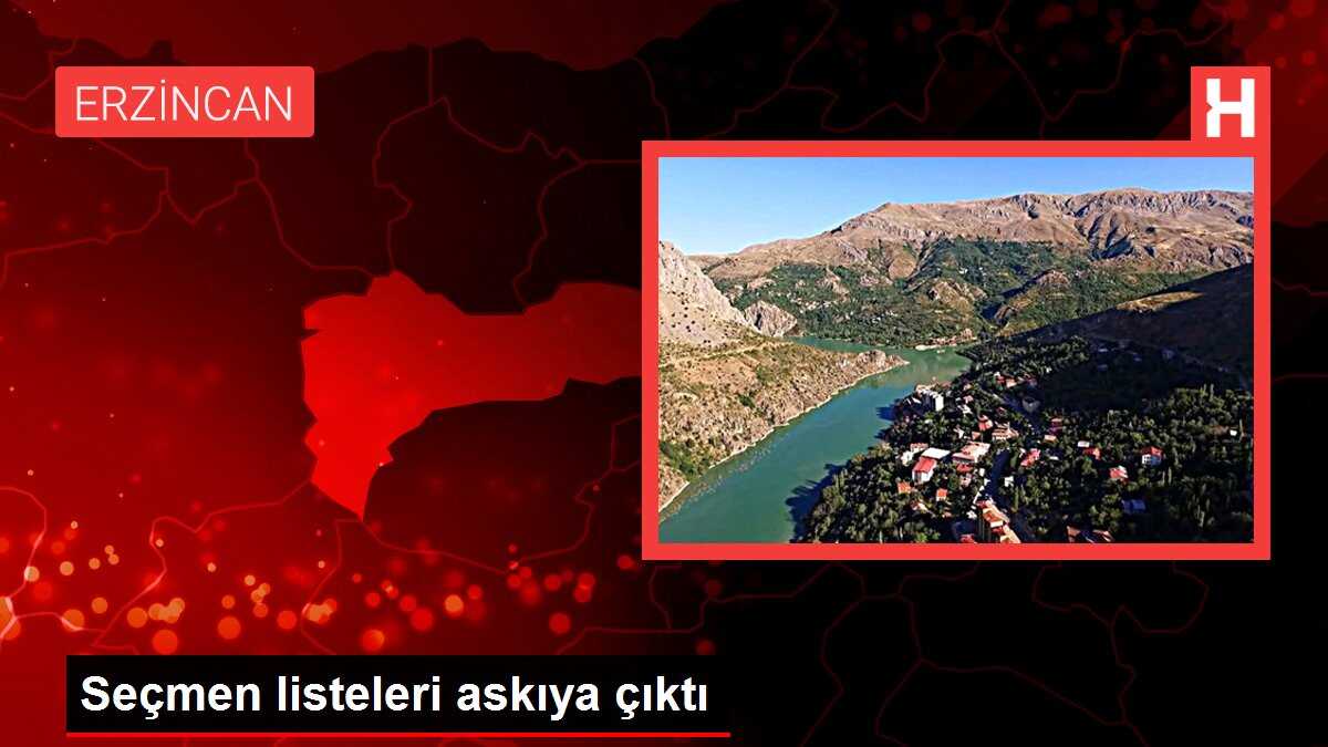 Seçmen listeleri askıya çıktı