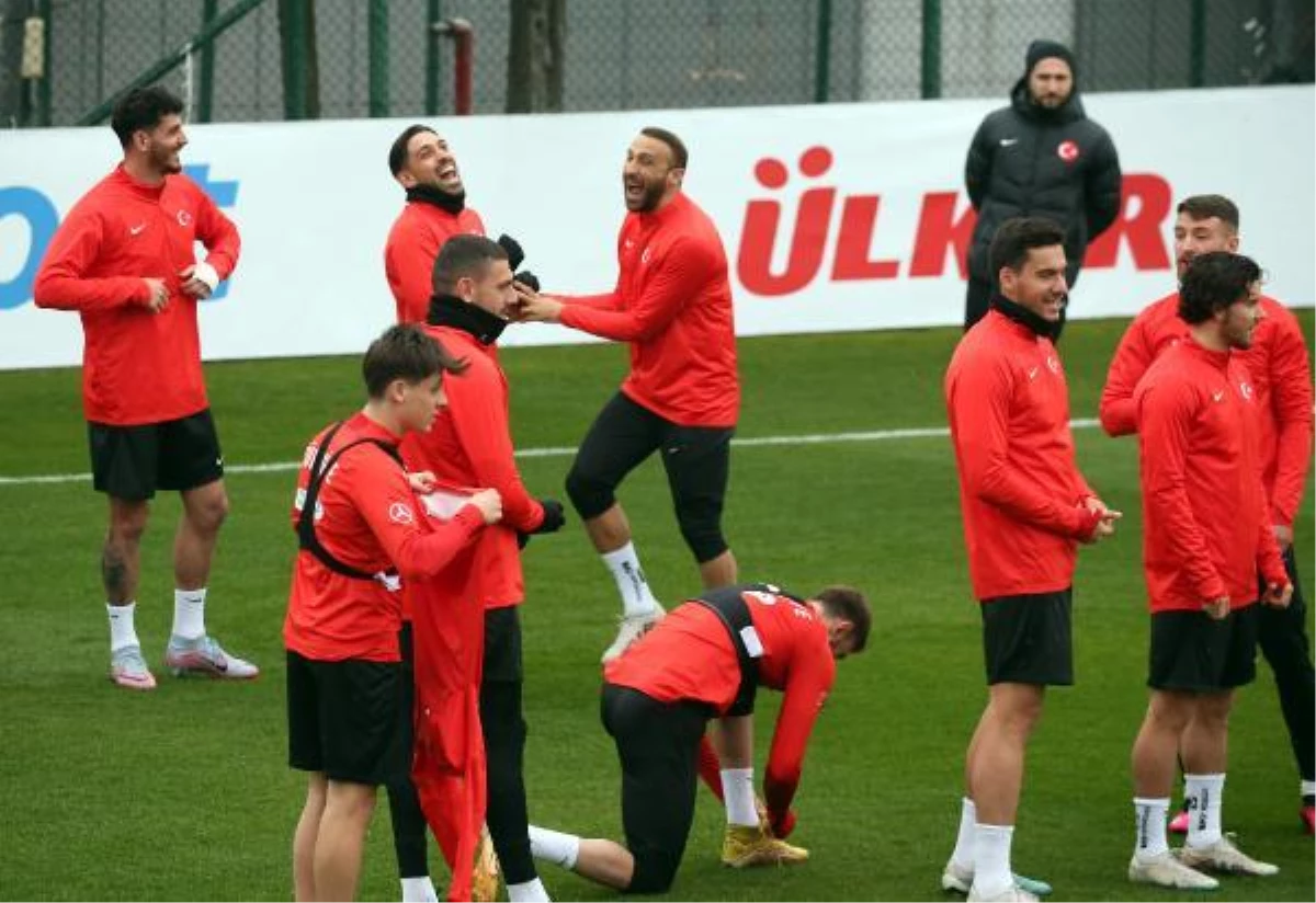 A Milli Futbol Takımı, Ermenistan maçı hazırlıklarını sürdürdü