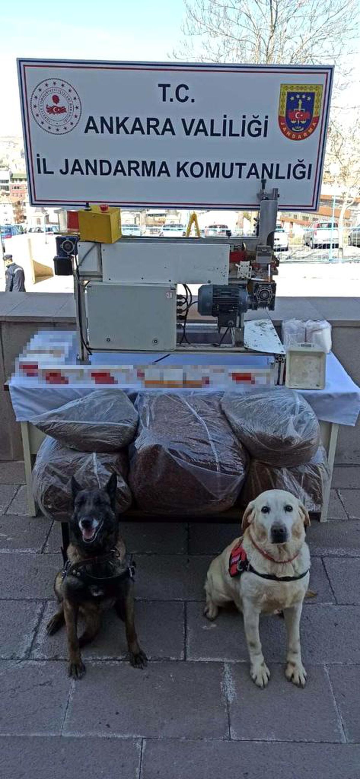 Ankara\'da 40 kilo kaçak tütün ele geçirildi