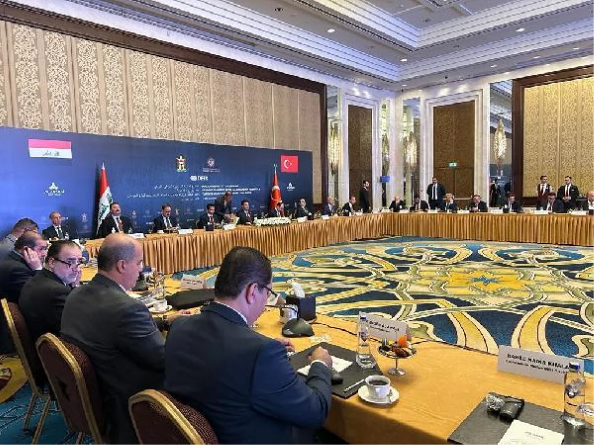 Ankara\'da, Türkiye-Irak Cumhuriyeti Yuvarlak Masa Toplantısı