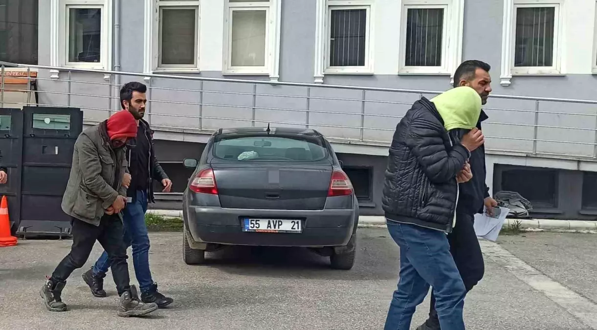 Bafra\'da uyuşturucu ticaretinden 2 kişi tutuklandı