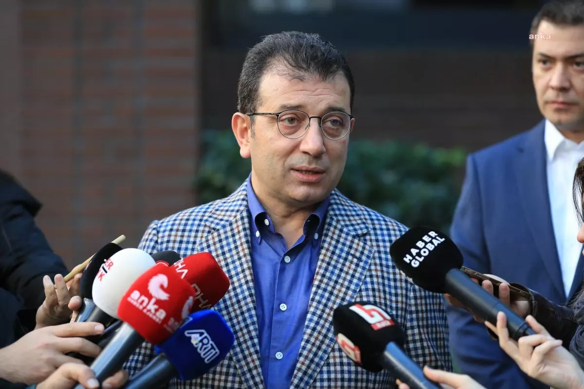 İmamoğlu: "Gençleri Daha Fazla Mağdur Etmeyin, Üniversiteleri Açın"