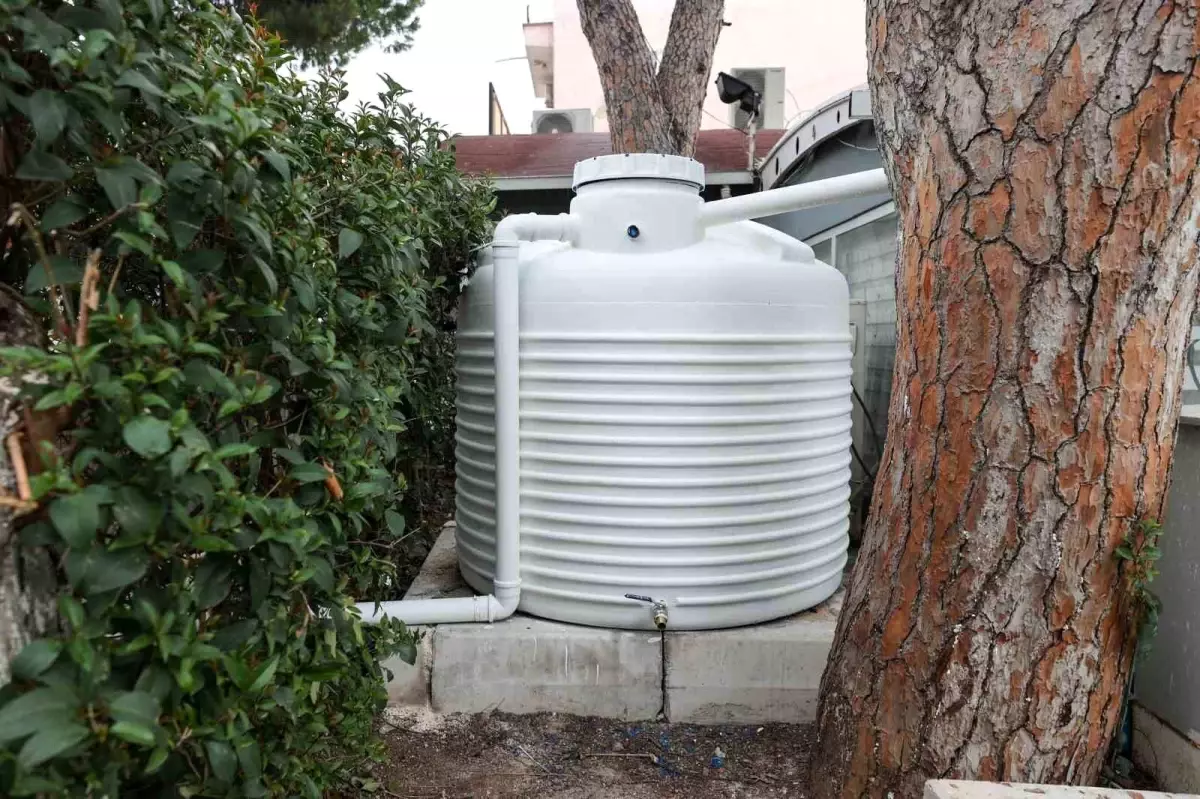 İzmir Buca\'da "yağmur suyu hasadı" projesi başladı