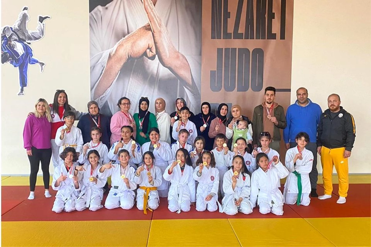 Karaman\'da Küçükler Judo İl Birinciliği Müsabakaları sona erdi