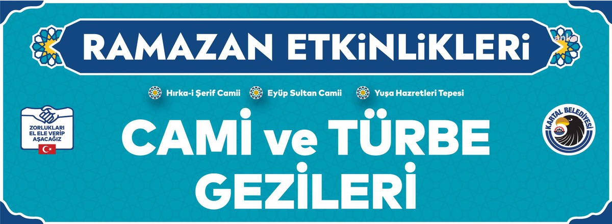 Kartal Belediyesi\'nden Ramazan Ayında Vatandaşlara Cami ve Türbe Gezileri