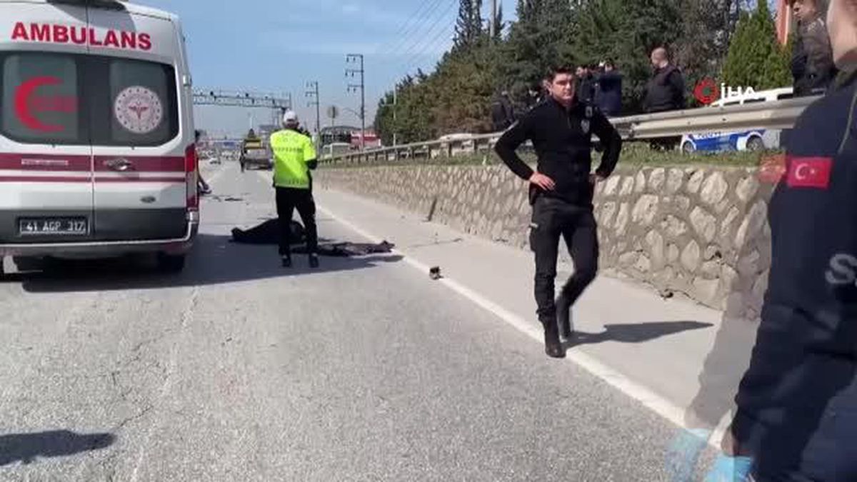 Motosikletli sürücünü hayatını kaybetmişti, o kazanın güvenlik kamera görüntüleri ortaya çıktı