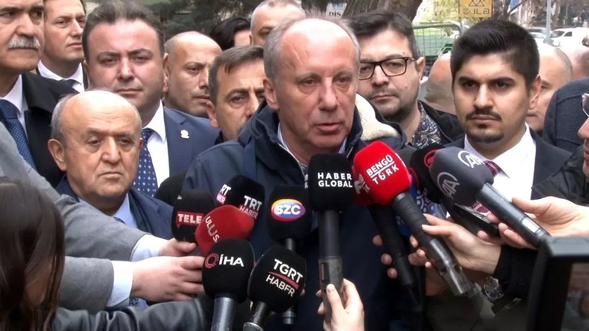Muharrem İnce\'den "Aday olma" diyenlere cevap: Ben demokratik hakkımı kullanıyorum