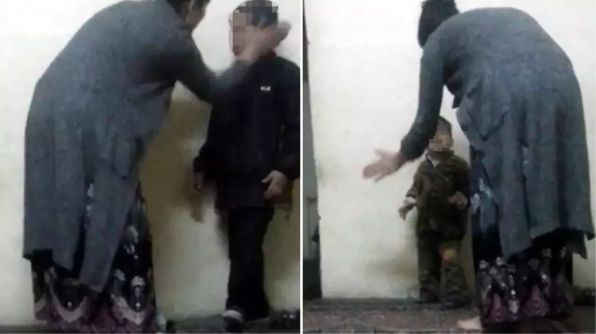 Vicdansız kadın, çocuklarını işte böyle dövdü! O anlar kameraya yansırken, babanın iddiaları kan dondurdu