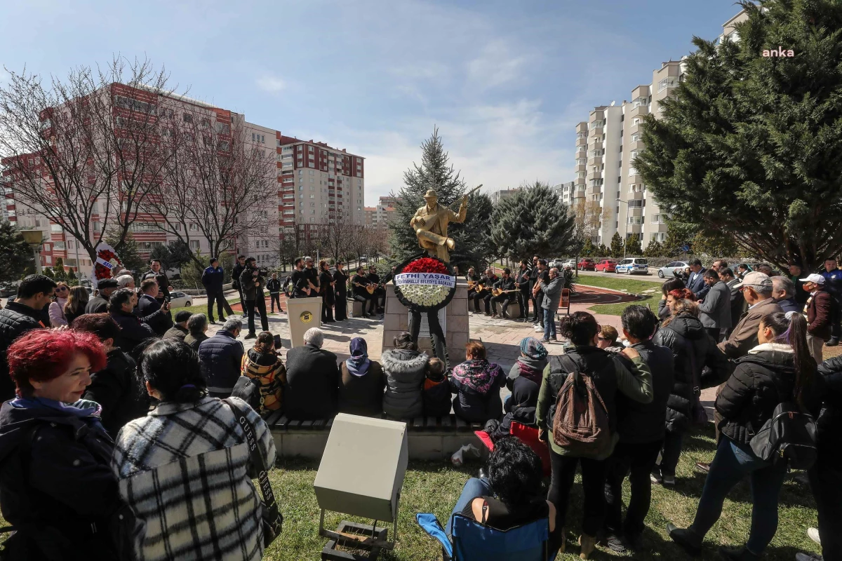 Yenimahalle, Ölümünün 50\'nci Yılında Aşık Veysel\'i Andı