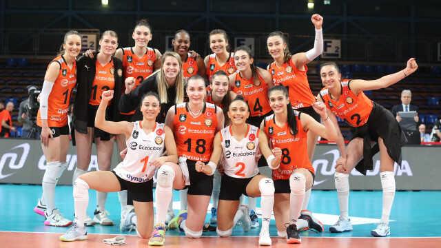 Avrupa voleyboluna damga vurduk! Üç takımla Şampiyonlar Ligi yarı finalindeyiz