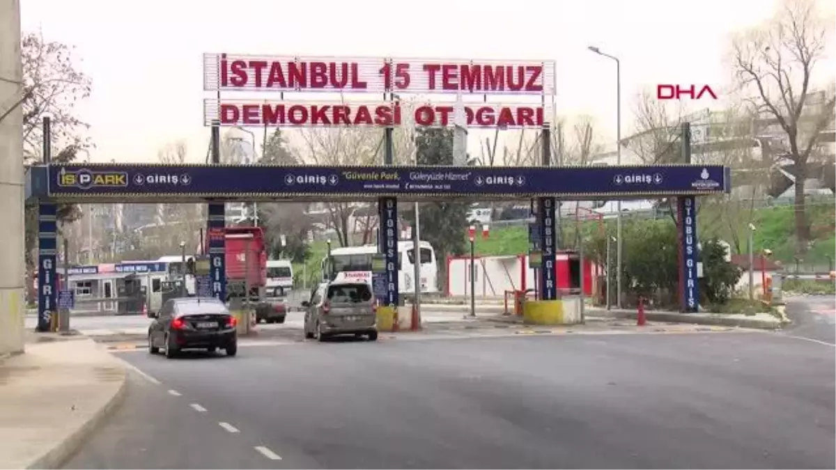 BAKANLIKTAN 15 TEMMUZ DEMOKRASİ OTOGARI\'NDA ÇATLAK İNCELEMESİ