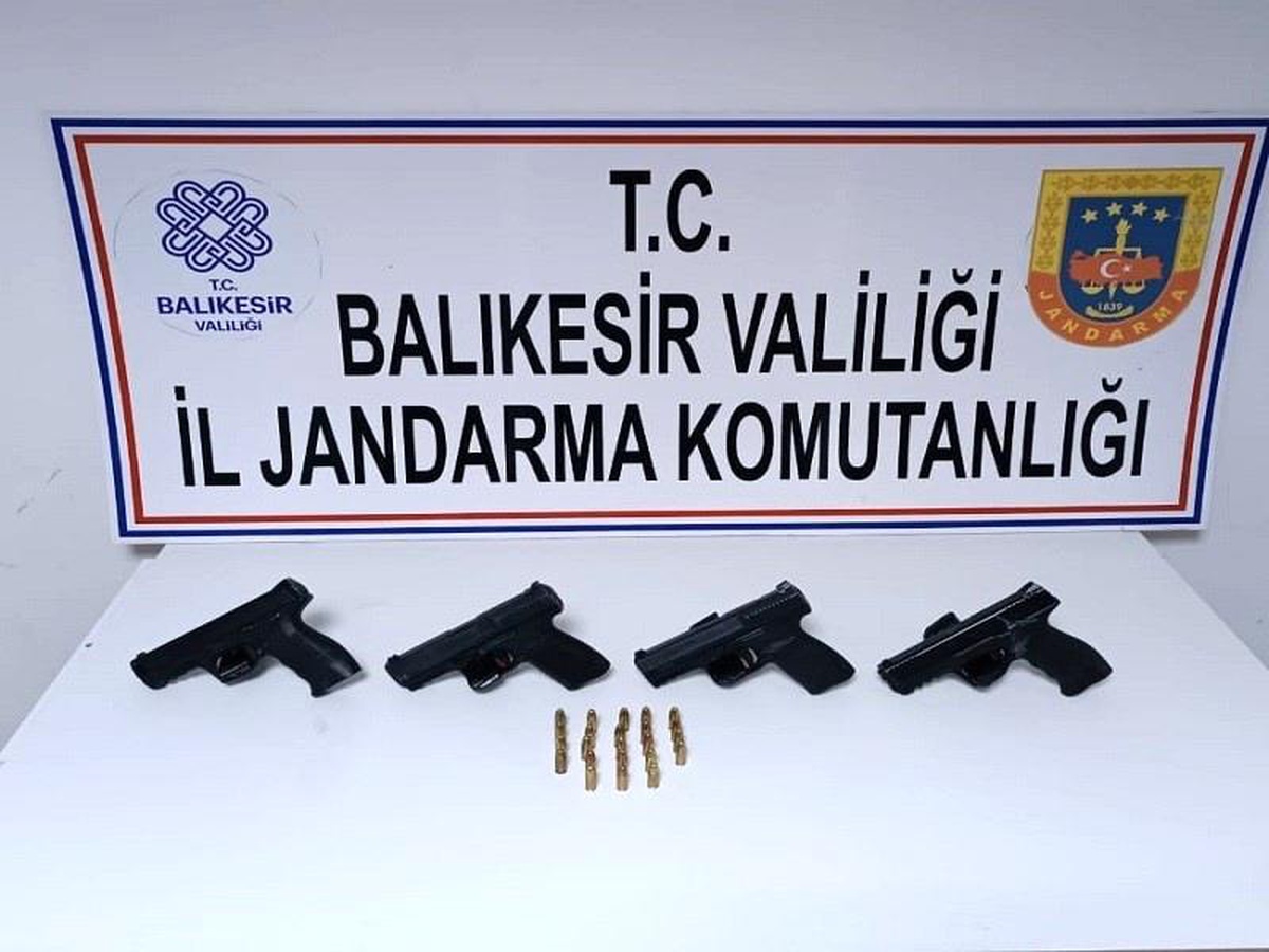 Balıkesir İl Jandarma Komutanlığınca silah, mühimmat imal ve ticaretine operasyon